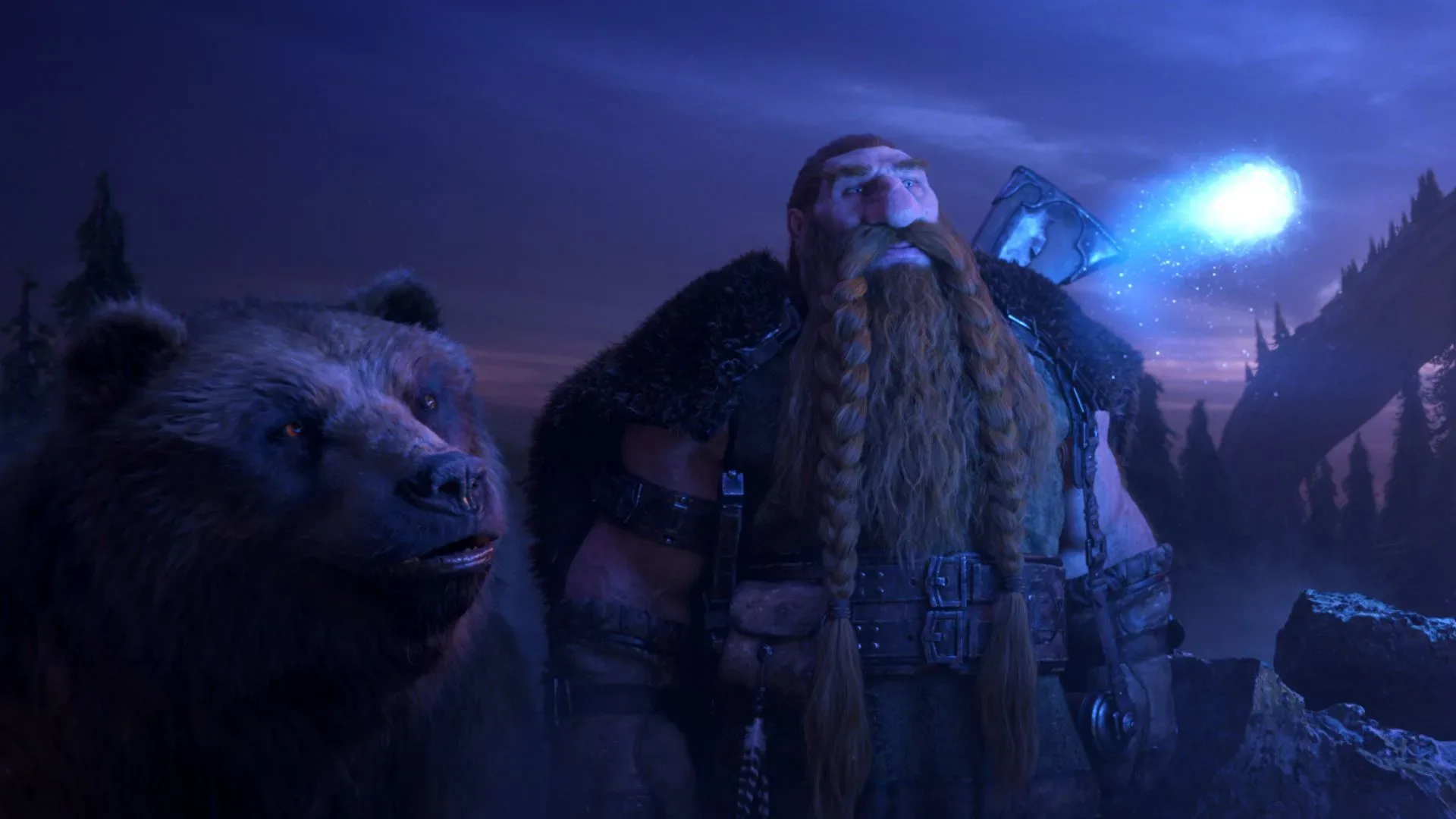 A nighttime World of Warcraft: Forever landscape representing player discussion about the MMO’s sequel-like ambitions
