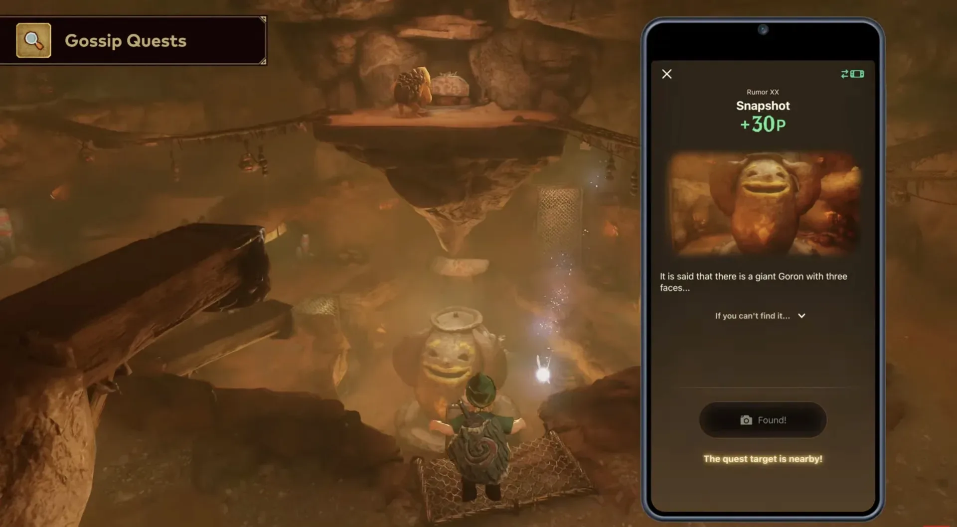 Link traveling across Hyrule Field in the Ocarina of Time remake
