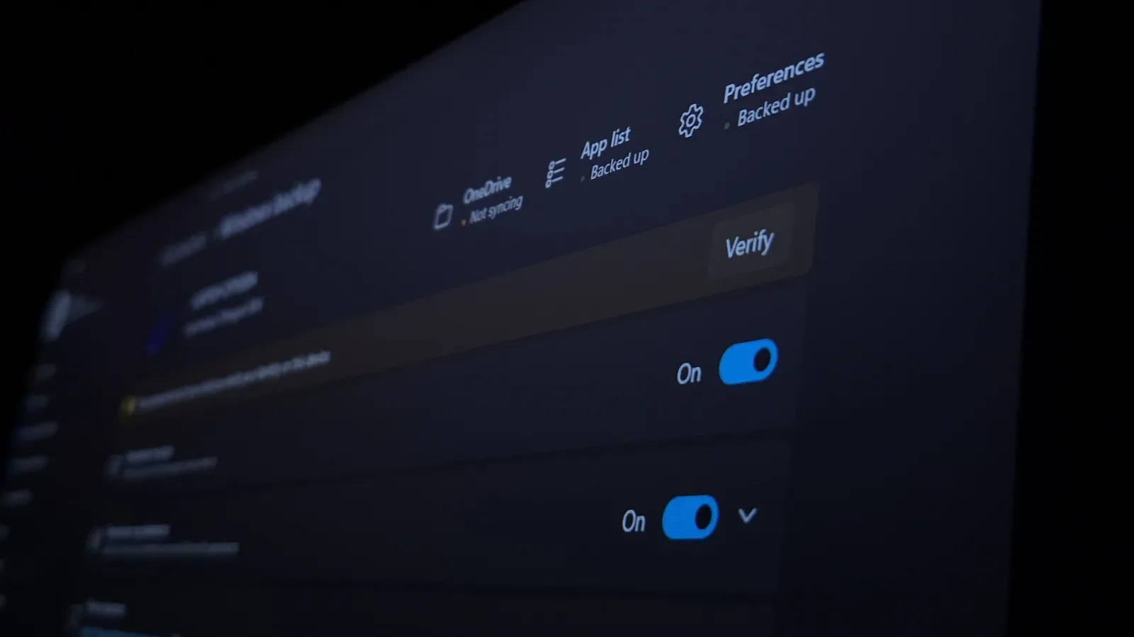 Windows 11 Settings menu showing system customization options