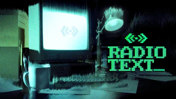 Radiotext cyberpunk hacking RPG promotional artwork