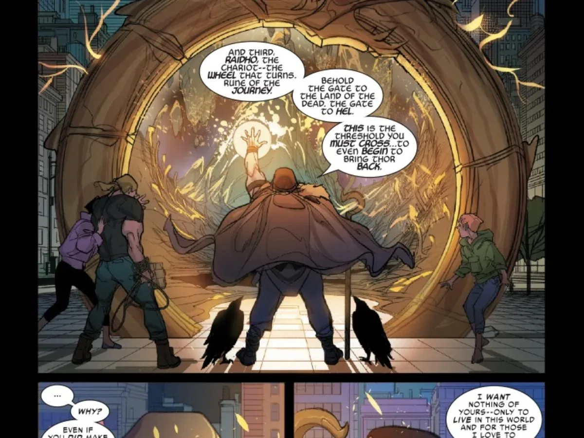 Thor #801 comic cover featuring Marvel’s God of Thunder