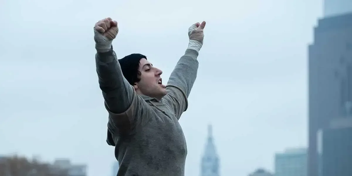 Anthony Ippolito as young Sylvester Stallone in I Play Rocky