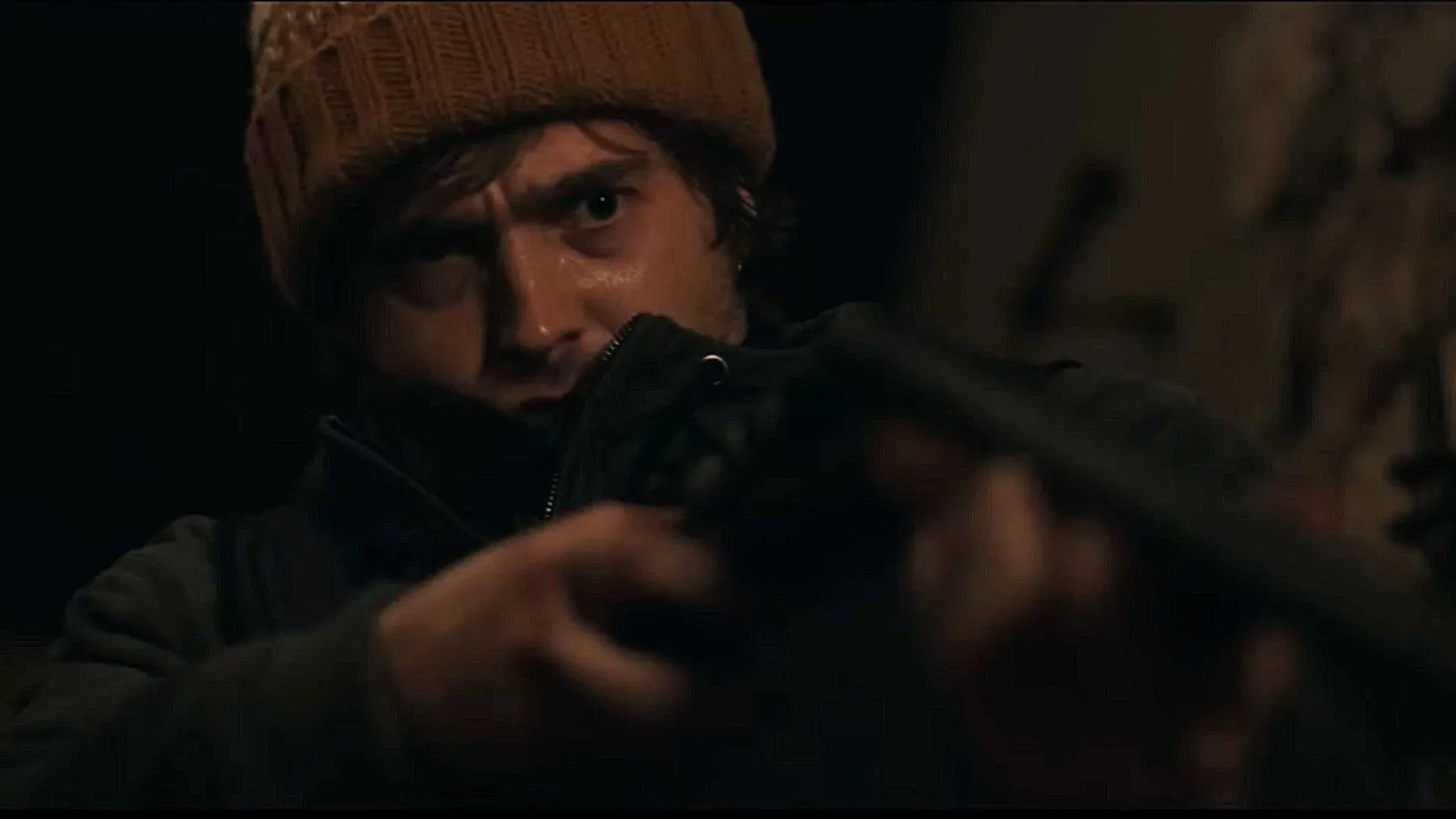 Austin Abrams as Bryan in the upcoming Resident Evil movie