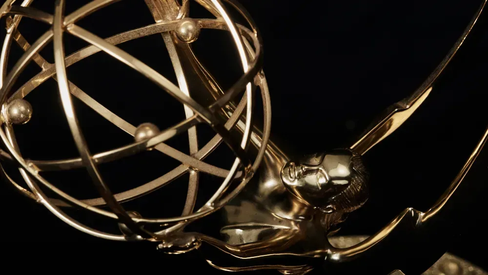 International television awards gala stage in New York