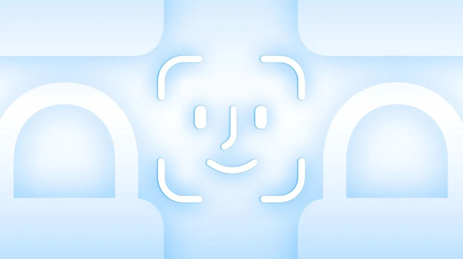 Apple iPhone displaying Face ID authentication screen