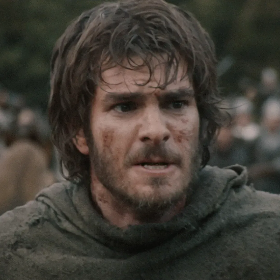 Andrew Garfield discussing The Uprising and its modern political themes
