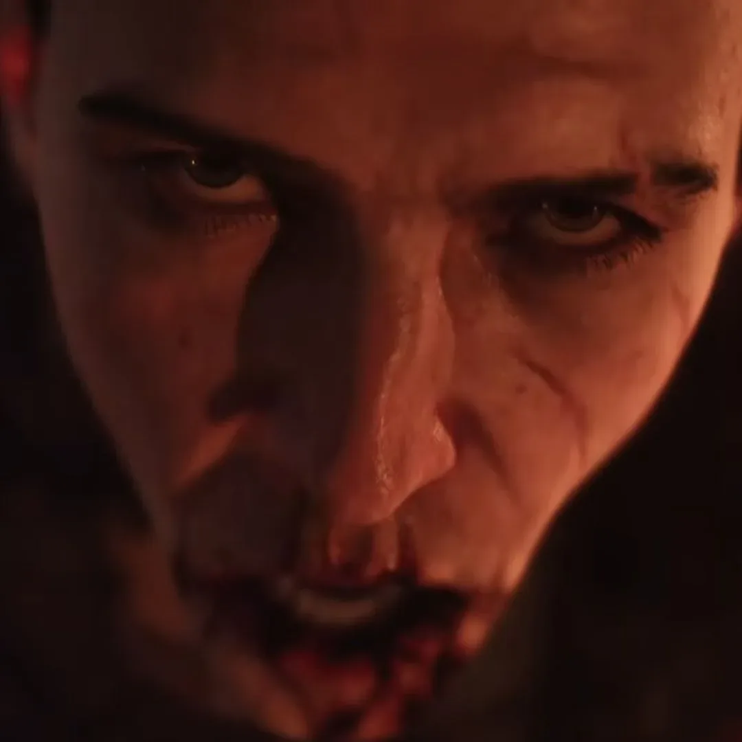 The Blood of Dawnwalker protagonist up close