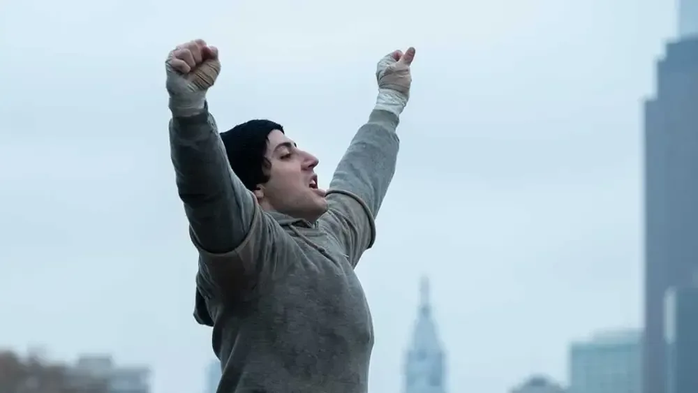 Anthony Ippolito and cast in Peter Farrelly’s Rocky making-of drama