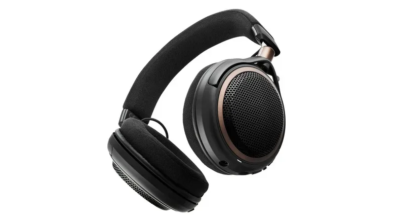 Open-back ear cup design on the Audio-Technica ATH-AL5NC