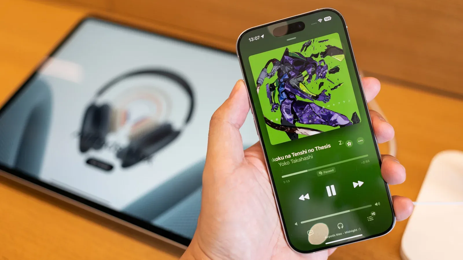 Apple Music audio quality settings on an iPhone showing cellular and Wi-Fi options