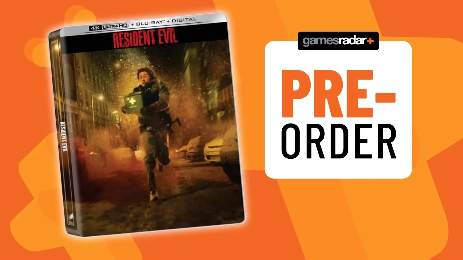 Resident Evil 4K Steelbook pre-order cover art