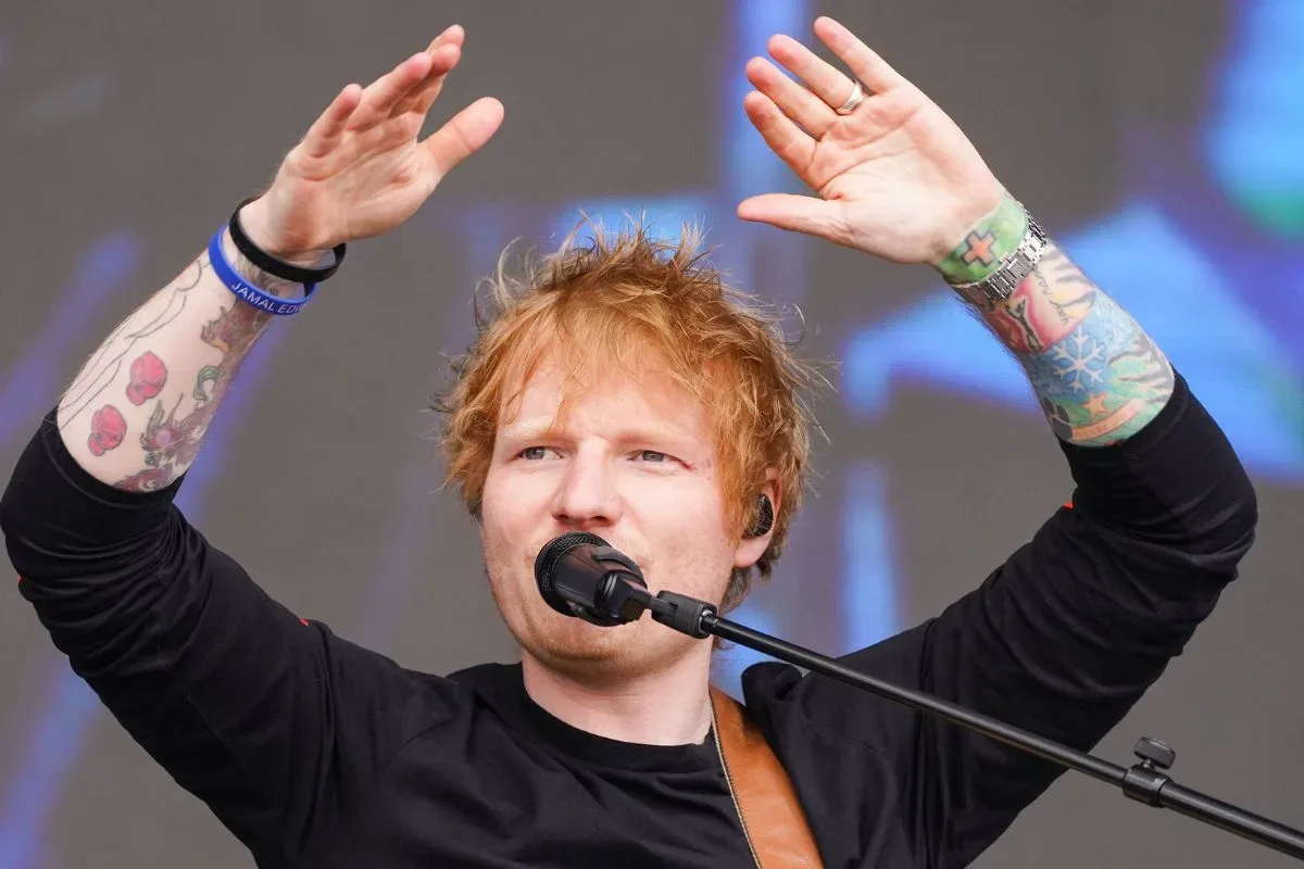 Lincoln Financial Field prepared for an Ed Sheeran concert amid reported enhanced security