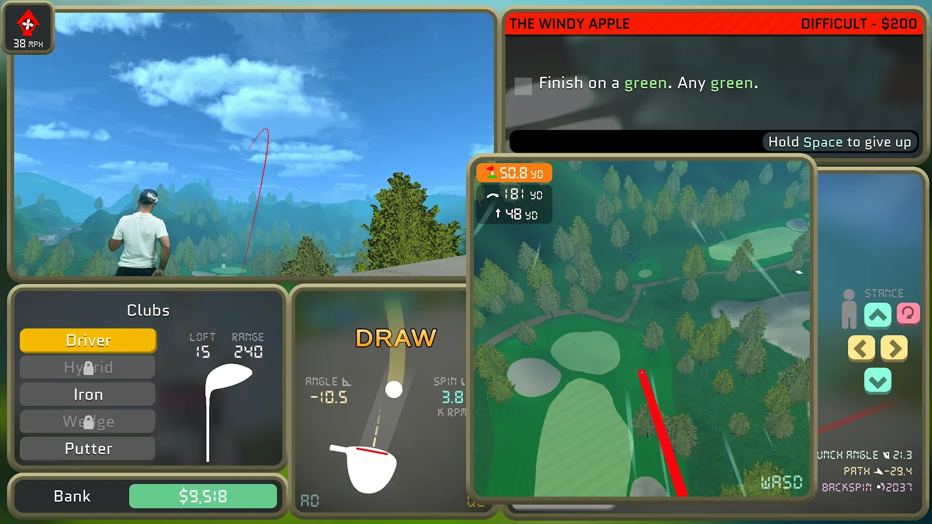 Normal Golf Game PC narrative adventure golf course environment