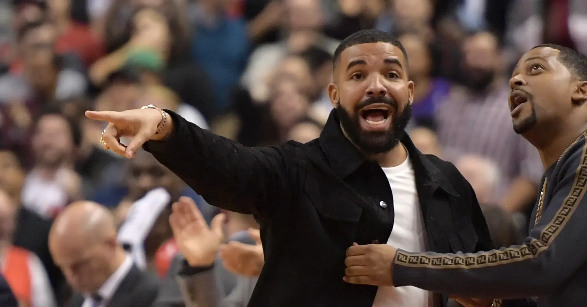Drake during the FOMO livestream presentation
