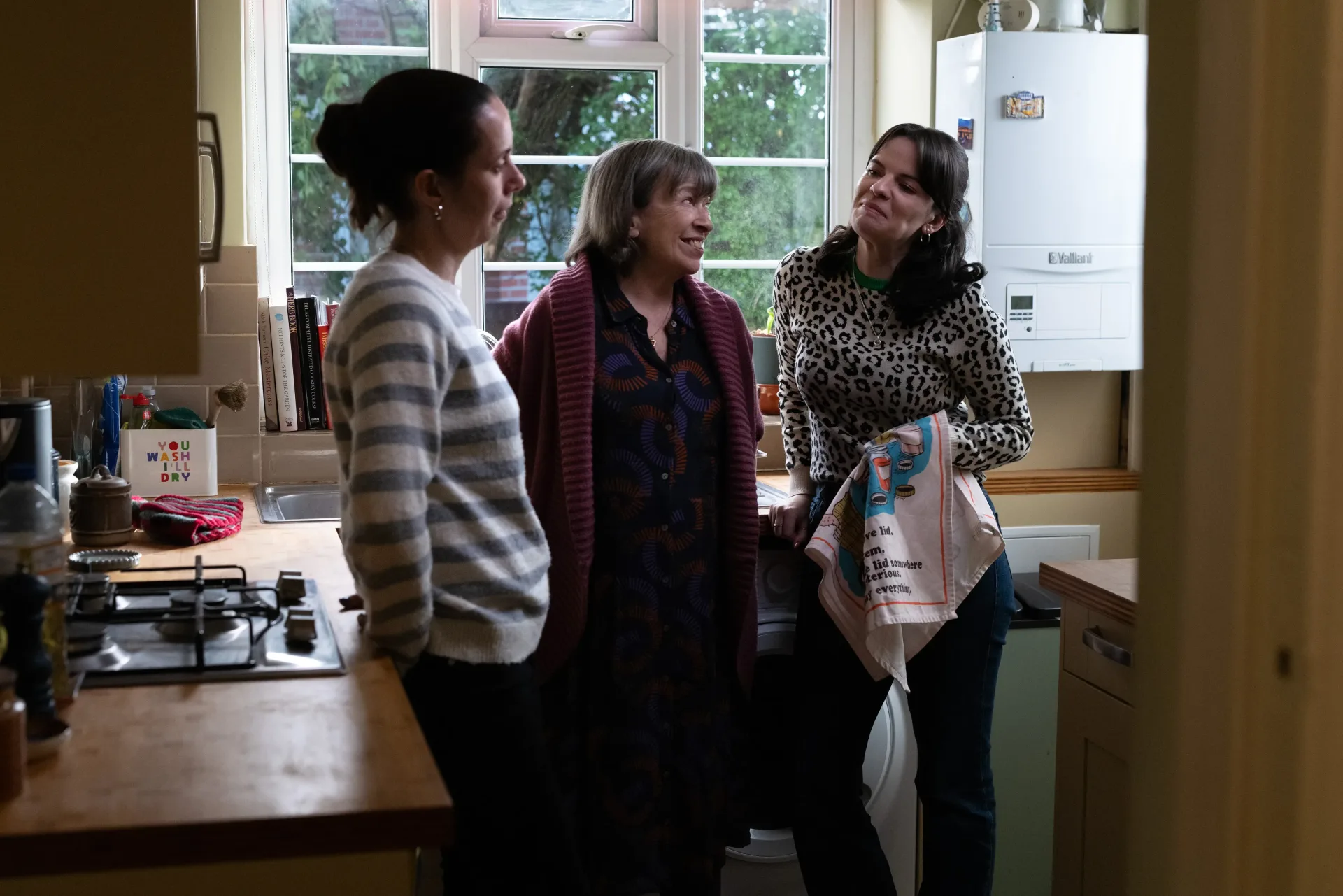 Kate O’Flynn and Alice Bailey Johnson in Mike Leigh’s Tender Loving Care