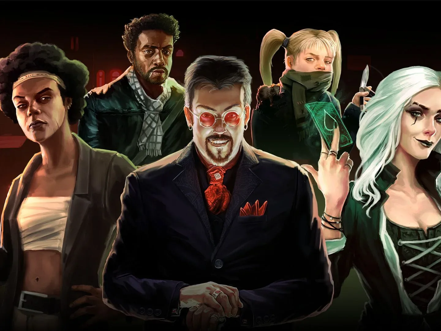 Nighthawks nightclub headquarters and vampire social hub