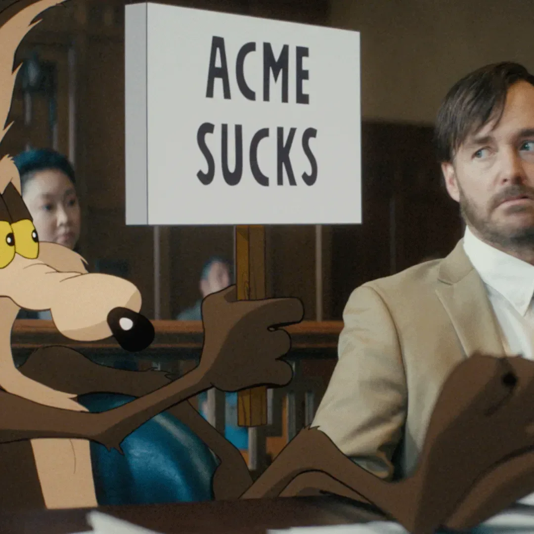 Wile E. Coyote in Coyote vs. Acme