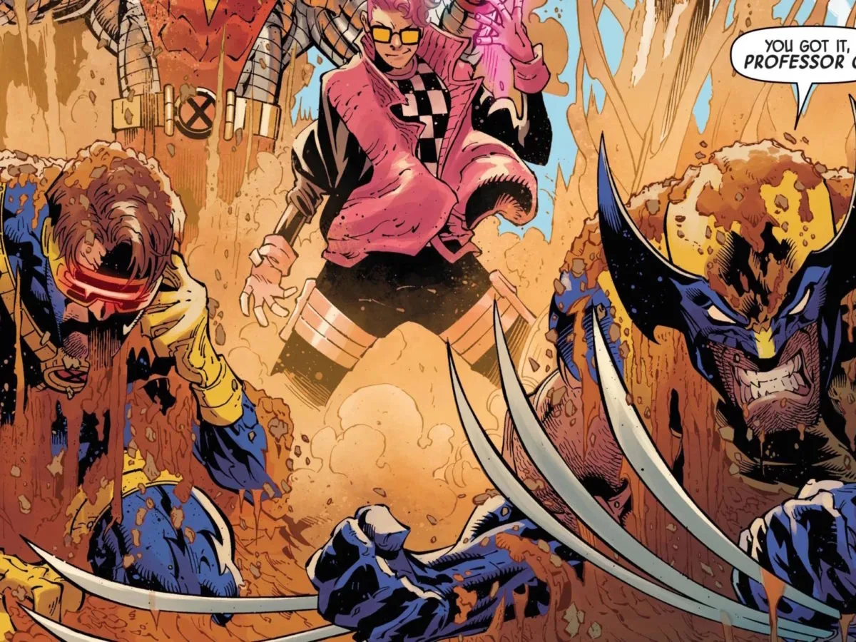 DNX #1 artwork representing the X-Men and 3K conflict