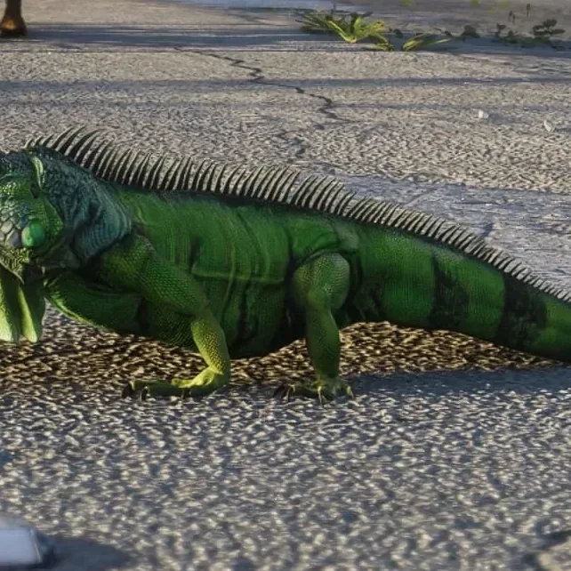 An alligator in GTA 6's Leonida wetlands