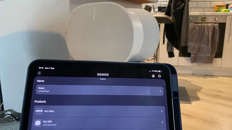 Sonos EQ controls for bass and treble tuning