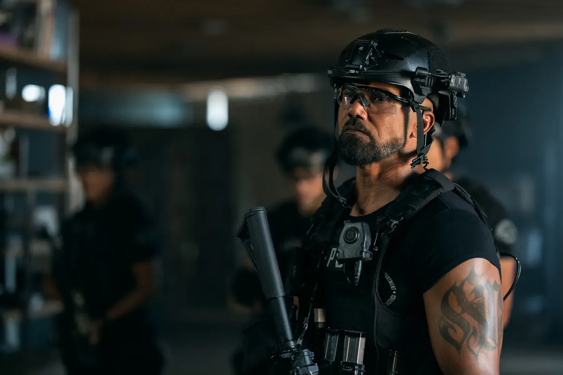 Shemar Moore as Daniel Hondo Harrelson in S.W.A.T. Exiles