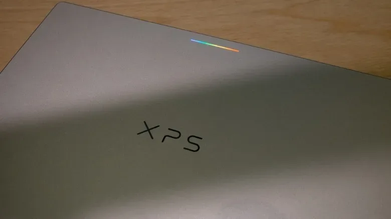 The Glowbar on Dell's XPS Googlebook.