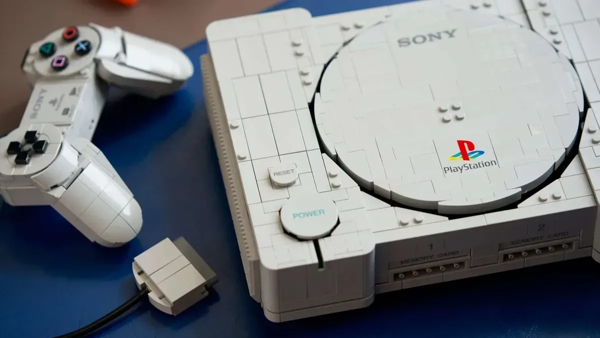 Concept view of the proposed BrickStation Raspberry Pi module designed to fit inside the LEGO PlayStation set