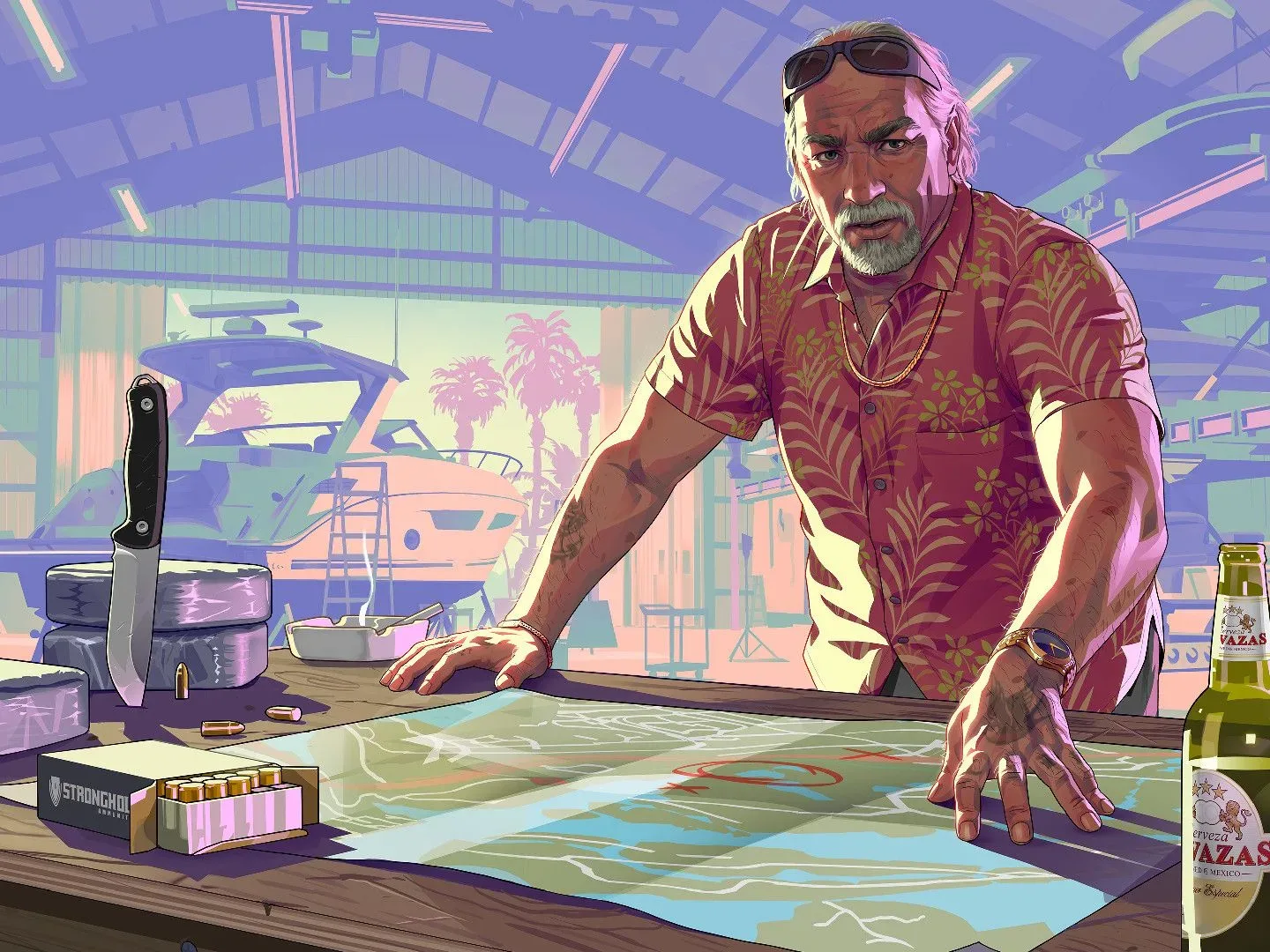 Jason and Lucia in Grand Theft Auto 6 promotional footage