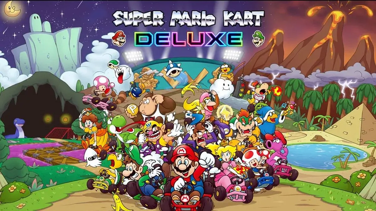 Super Mario Kart Deluxe ROM hack teaser promoting its December 25, 2026 release target