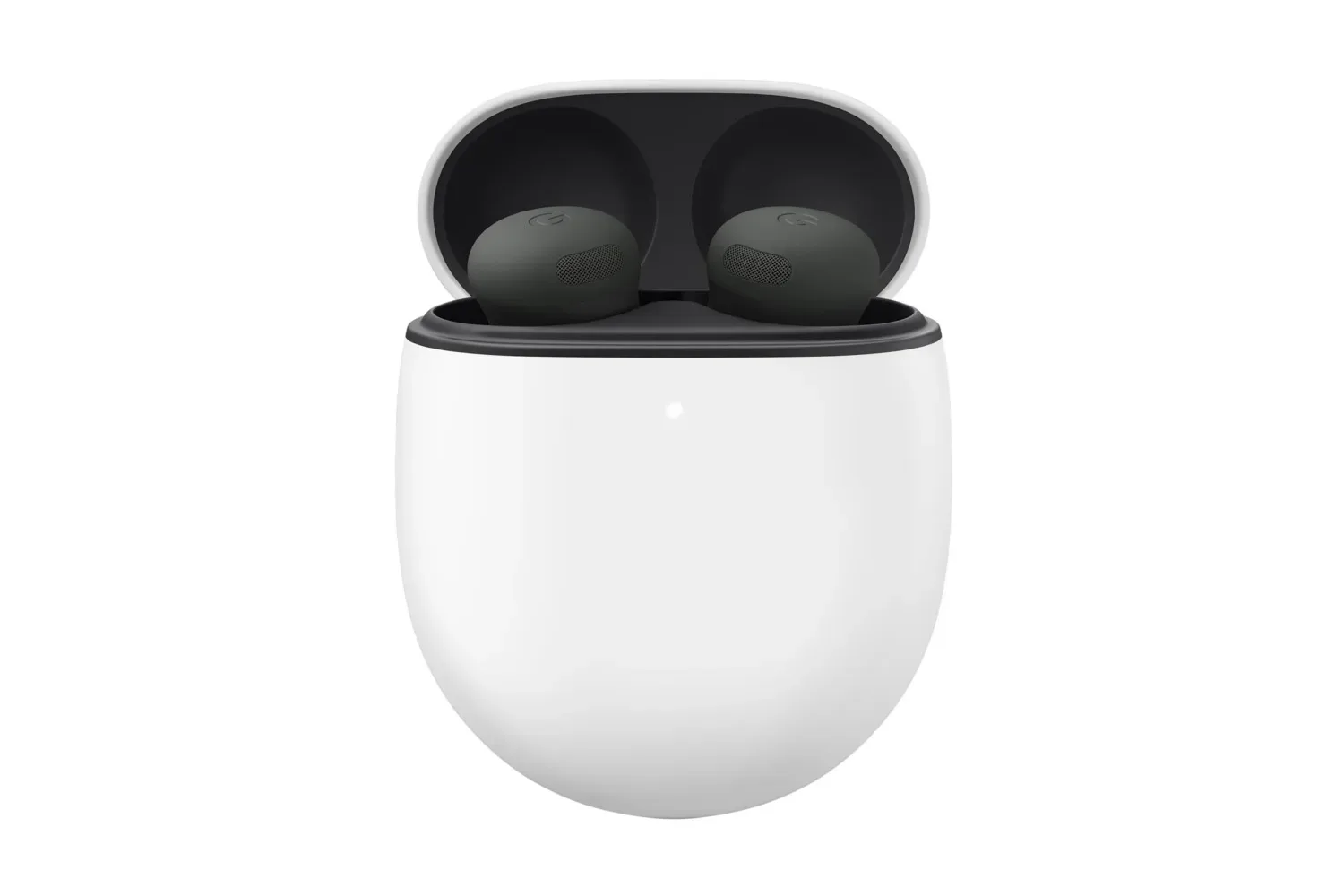 Google Pixel Buds Pro 2 wireless earbuds with charging case