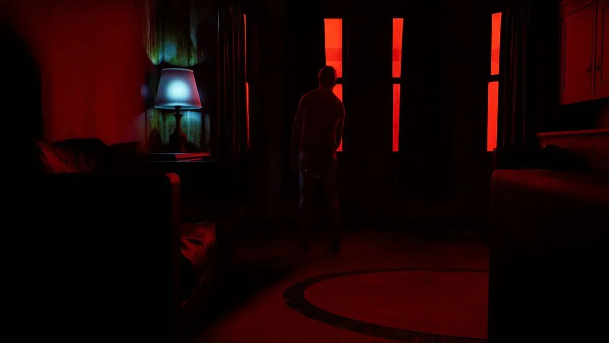 The concrete, monochrome Otherworld in Silent Hill: Townfall