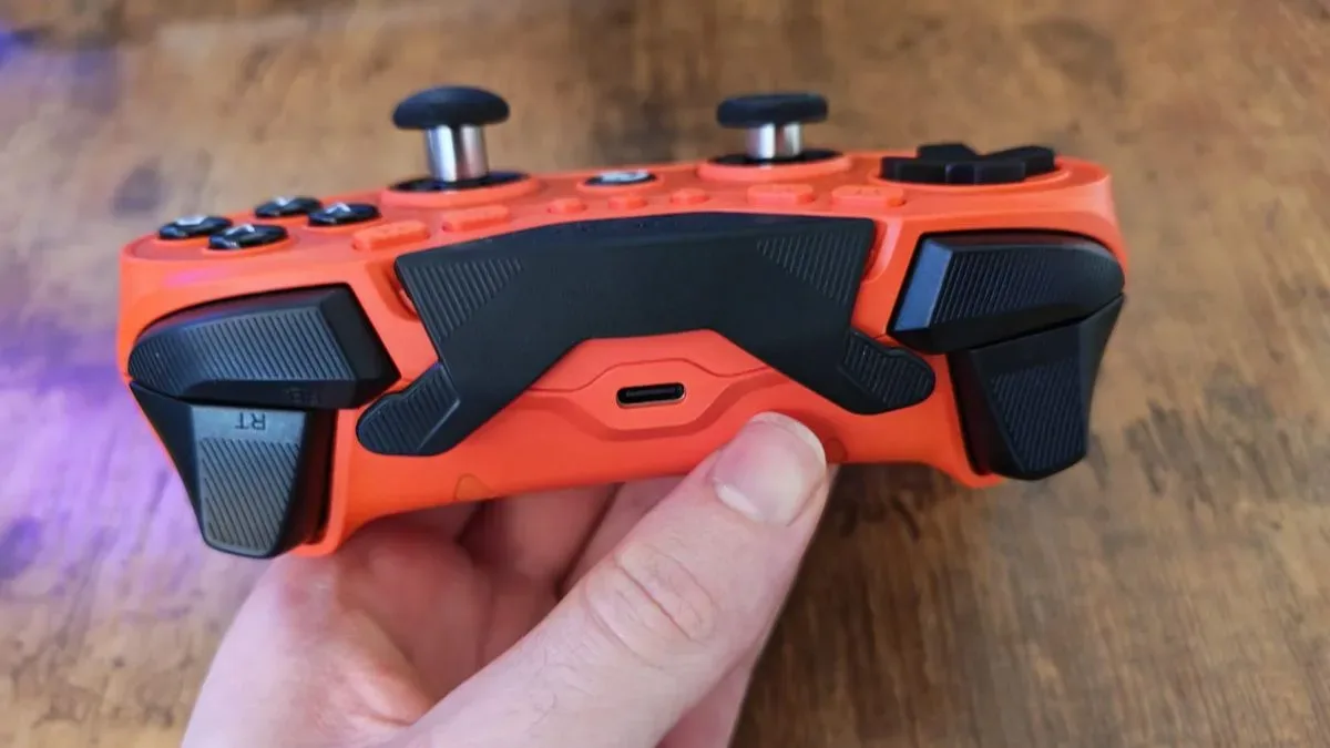 GameSir Tarantula 8K controller shown with interchangeable thumbstick tops
