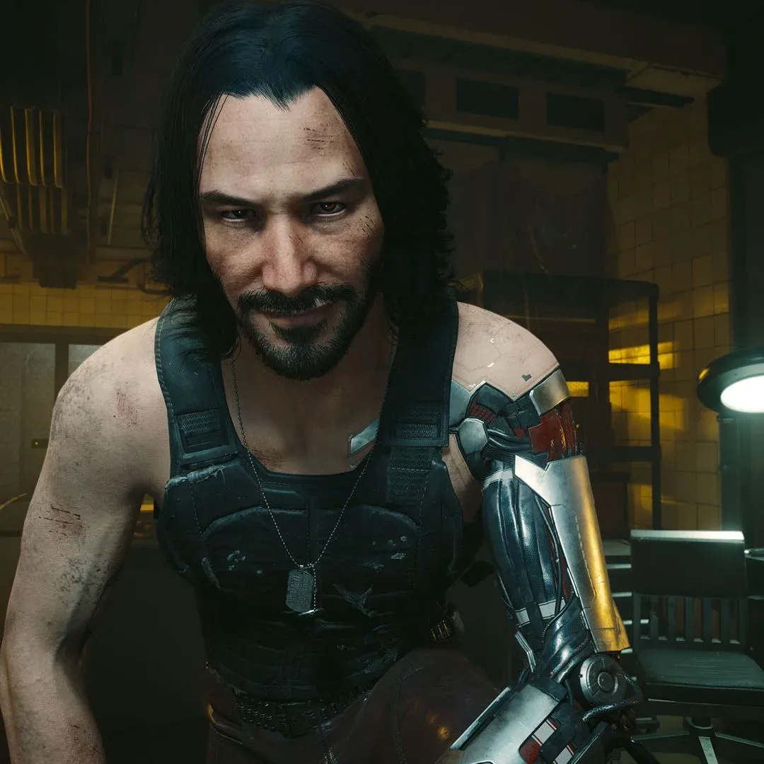 Cyberpunk 2077 Night City scene illustrating the game’s post-launch evolution