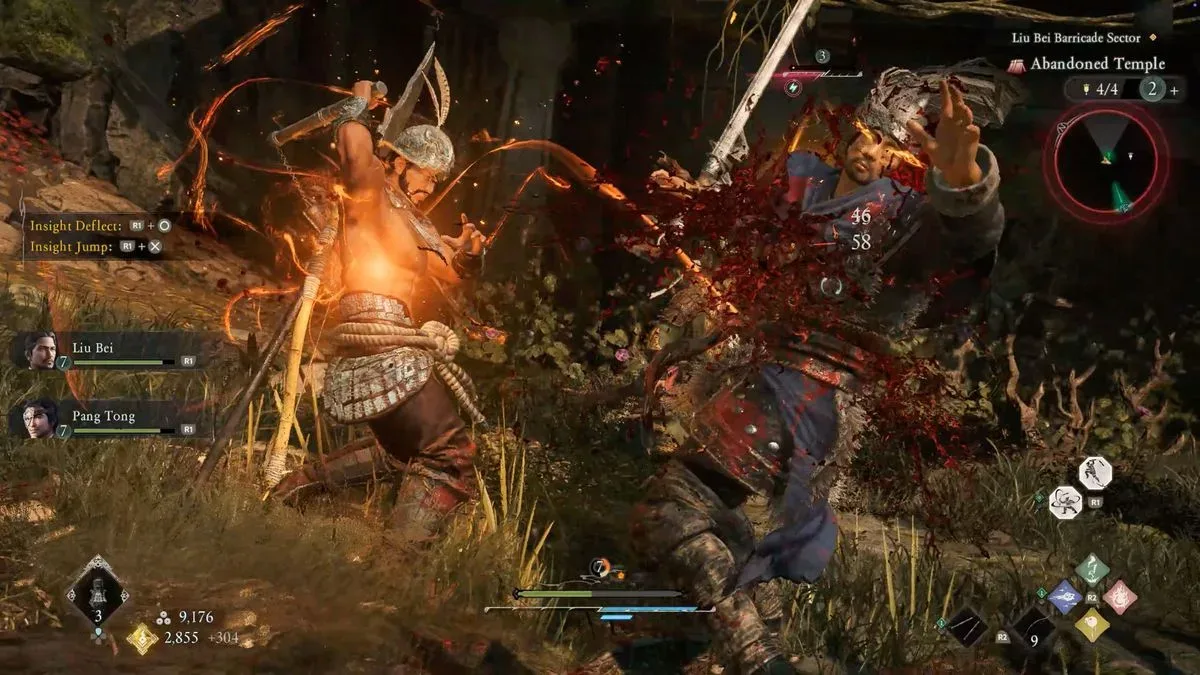 Using a flail to finish off an enemy in Wo Long 2: Wings of Ember