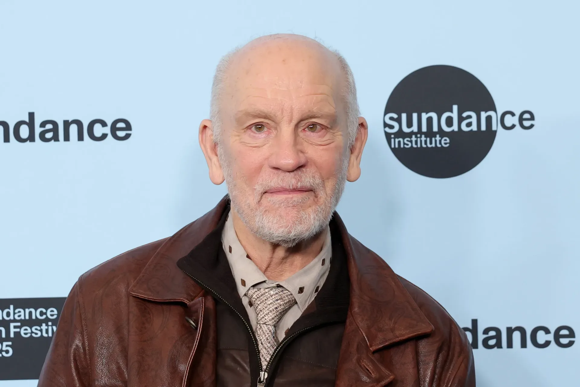 John Malkovich being honored for his performance in Wild Horse Nine at the Santa Barbara International Film Festival