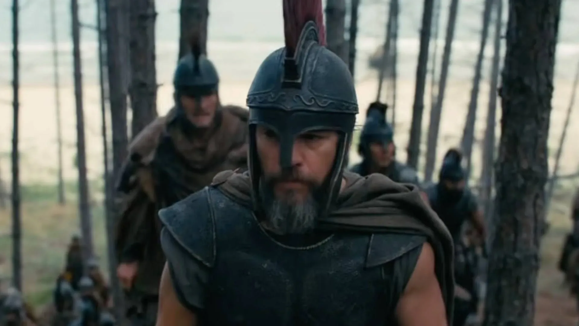 Matt Damon as Odysseus in Christopher Nolan’s The Odyssey