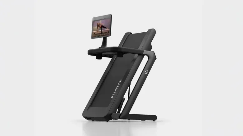 Peloton Tread Vision display and running deck