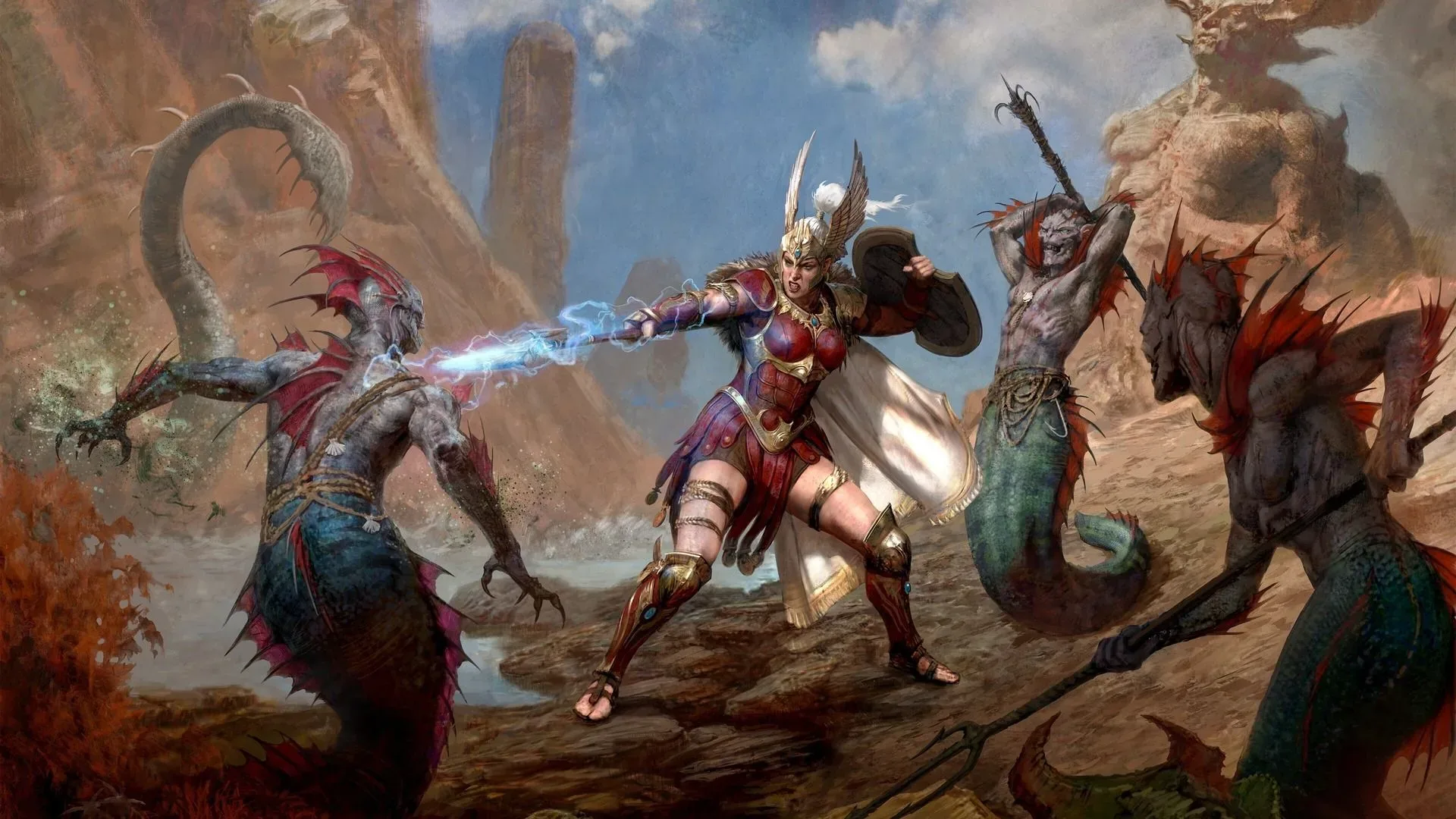 Diablo 4 Season of Hell's Legacy artwork featuring Diablo