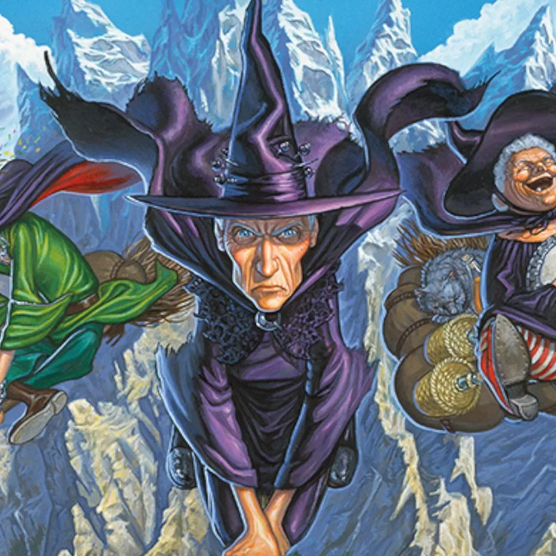 A tabletop RPG session set in Discworld locations including Lancre and Überwald