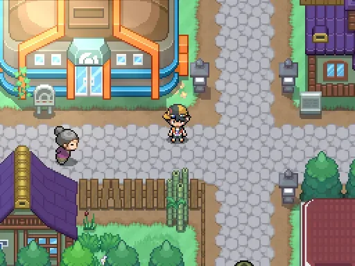 Pokémon GS Vitro image highlighting the fan-made open-world Crystal reimagining