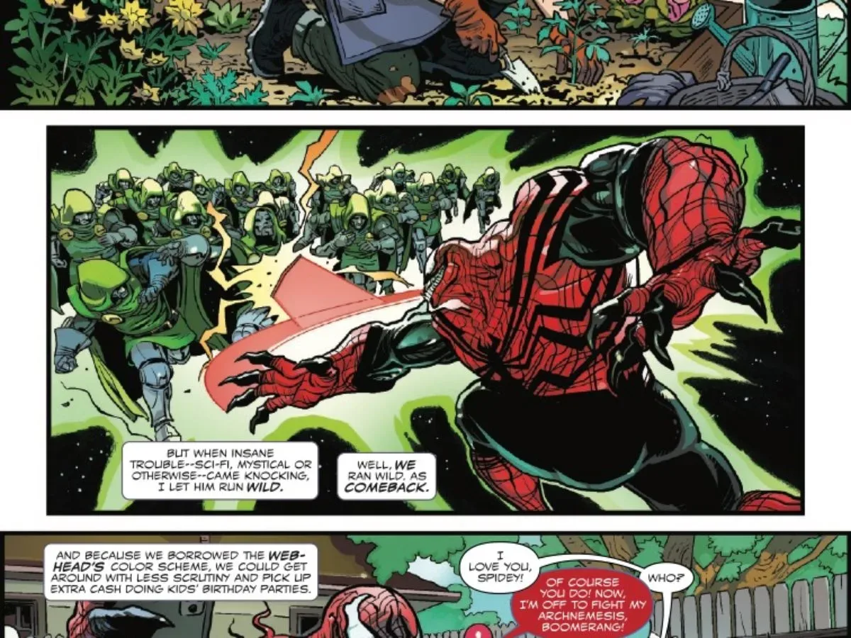 The Amazing Venom #1 variant cover lineup