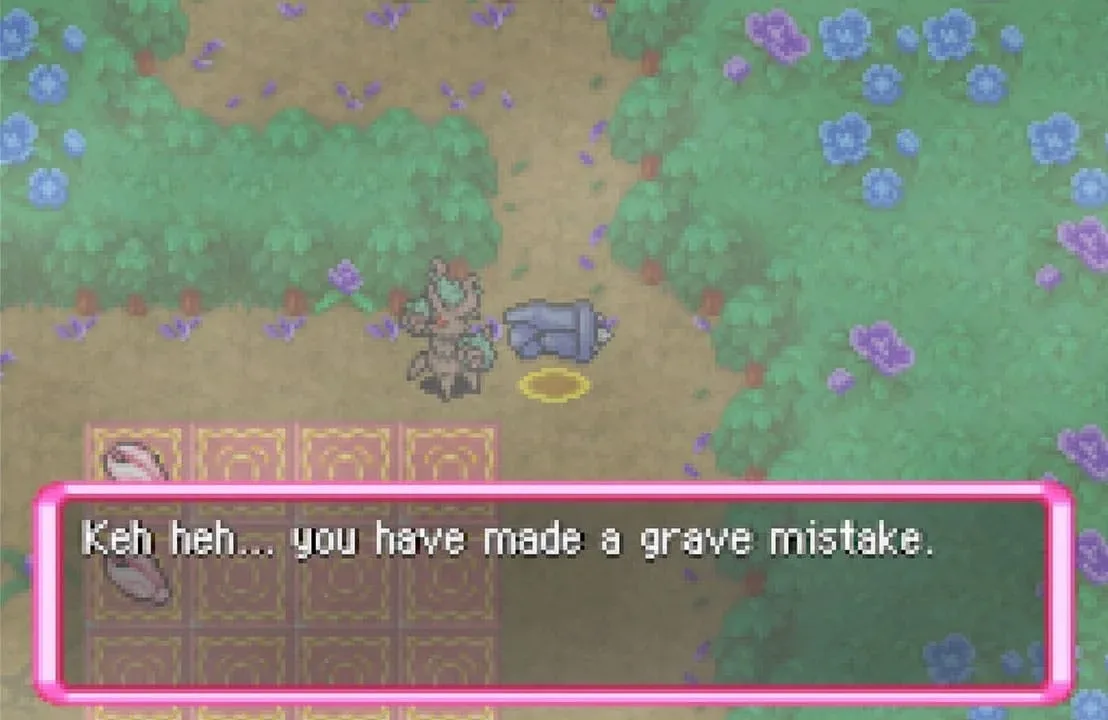 Zero Dungeon: Isle of Mystery dungeon scene featuring Beldum