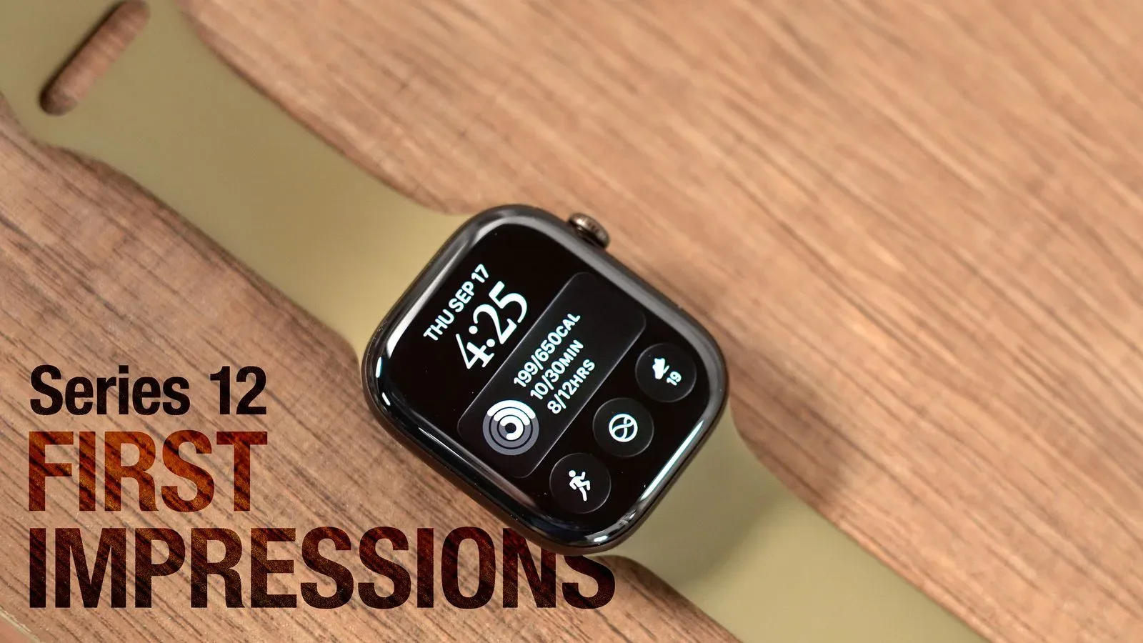 Apple Watch Series 12 shown from the back with its updated health sensor array
