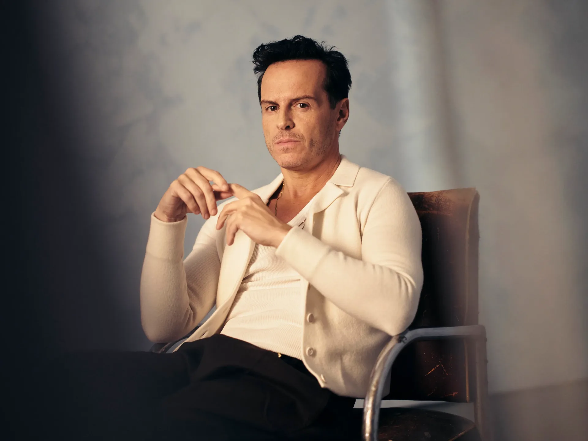 Andrew Scott speaking during a Toronto International Film Festival conversation about Elsinore
