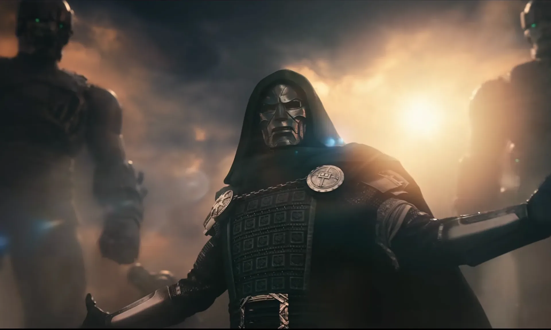 Robert Downey Jr. as Victor Von Doom in Avengers: Doomsday promotional imagery