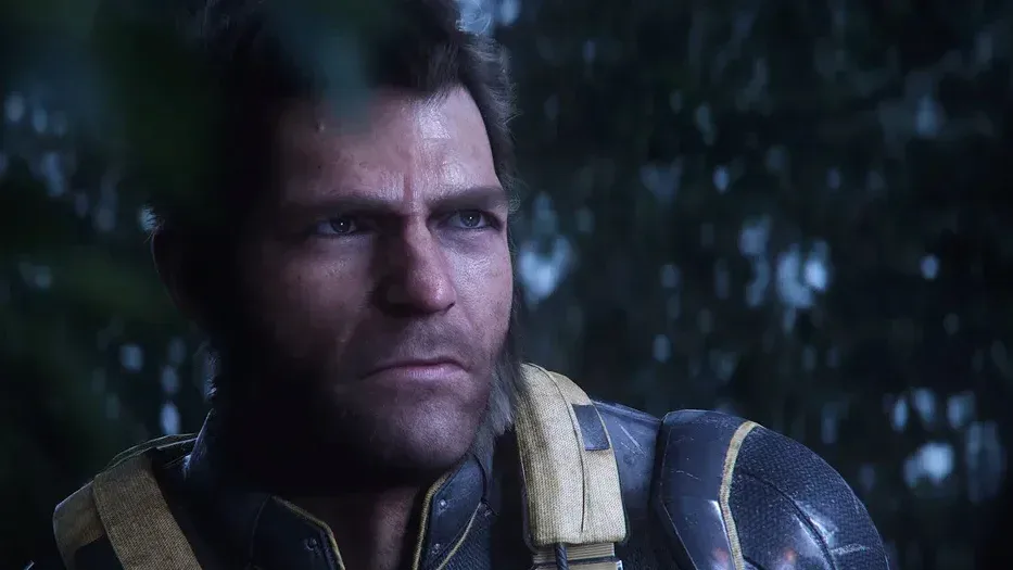 Logan standing beyond an intended Marvel’s Wolverine mission boundary