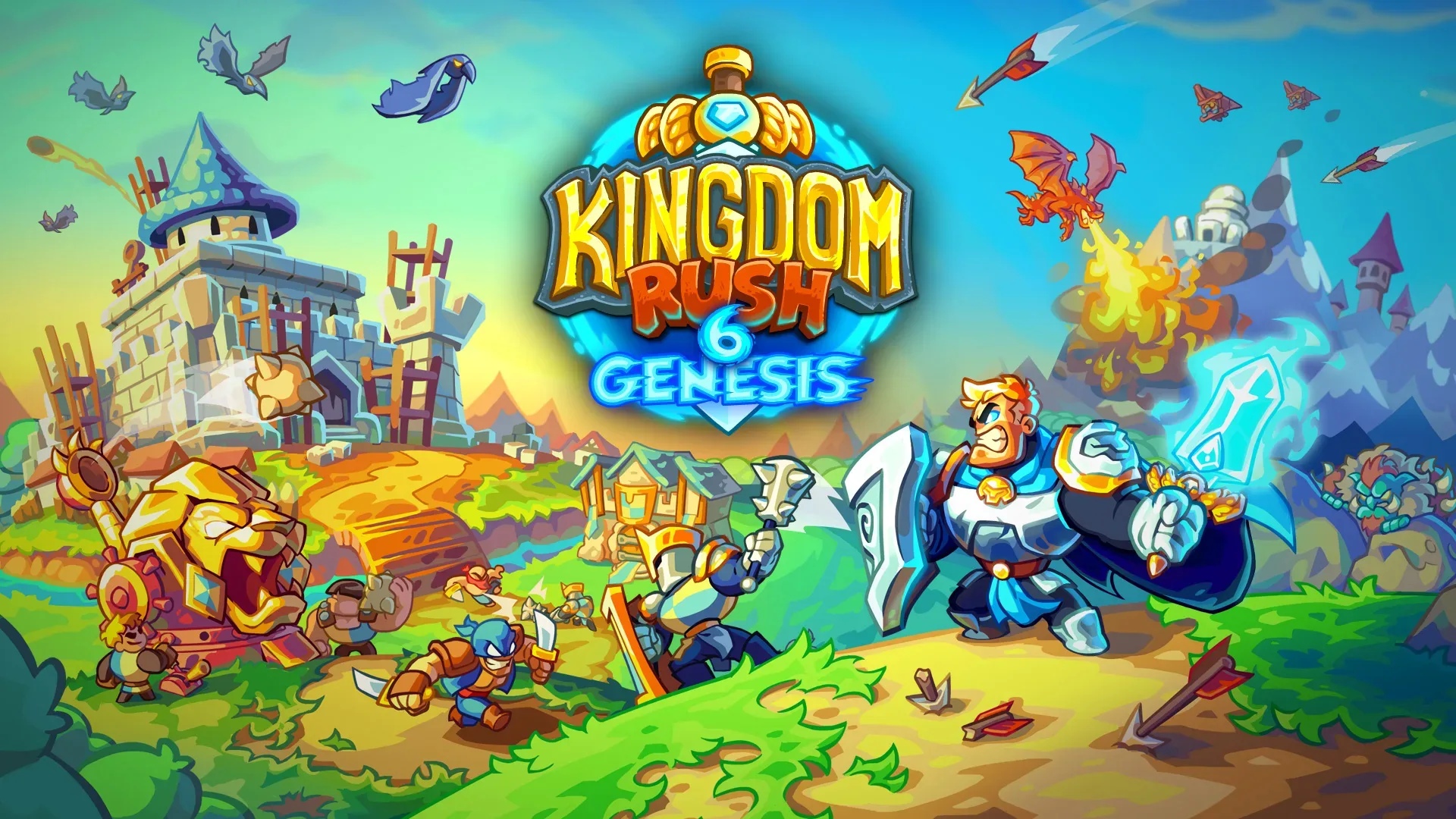 Kingdom Rush 6: Genesis TD artwork featuring young Vez’nan