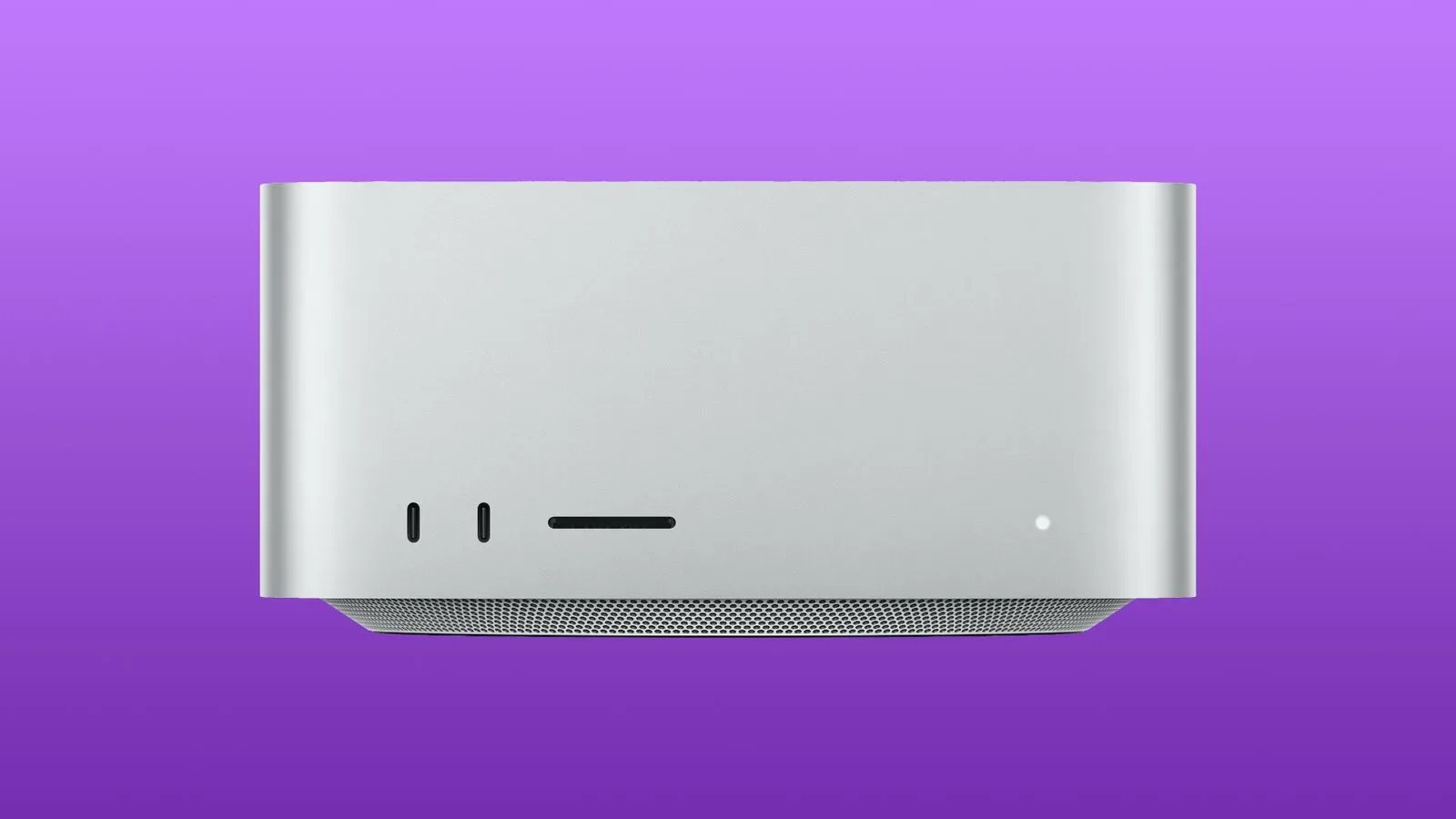 Apple Mac Studio and Mac mini desktop computers shown alongside their listed pre-order prices