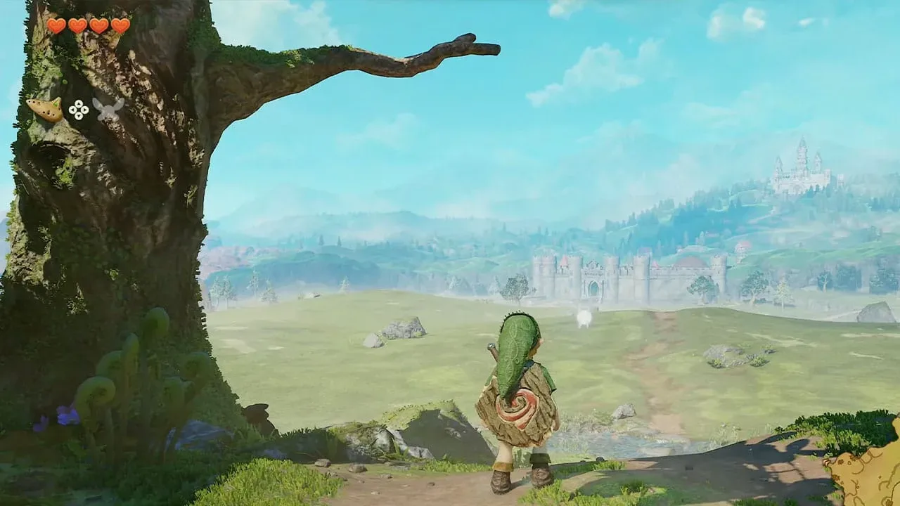 Queen Gohma appearing in The Legend of Zelda: Ocarina of Time Remake