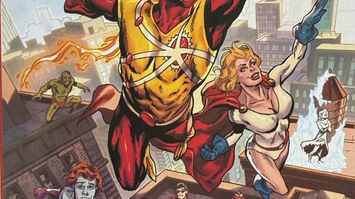 Gerry Conway tribute page featuring DC characters associated with the writer